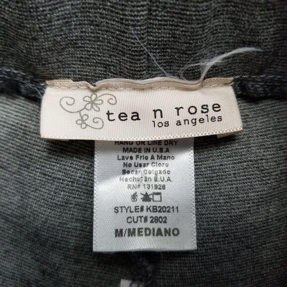 Tea and Rose Los Angeles Grey Jeggings SZ M EUC - Picture 4 of 5